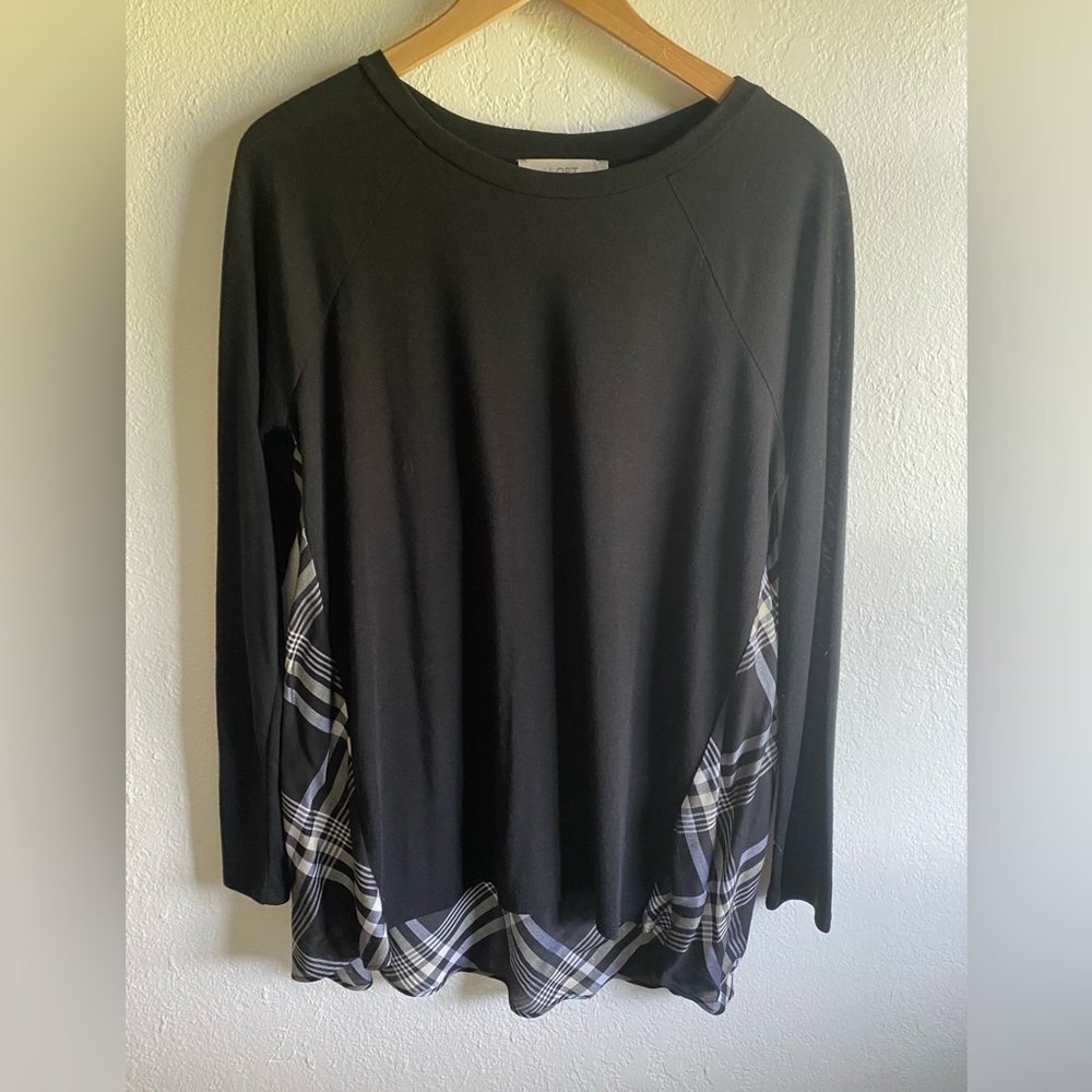 3/$20! LOFT Mixed Media Lightweight Sweater